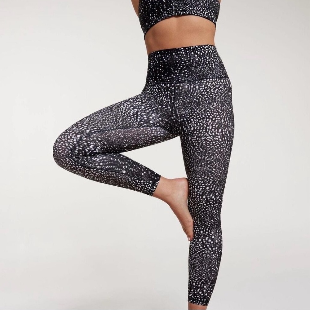 Calia Core Essential 7/8 Deep Sea Dot leggings